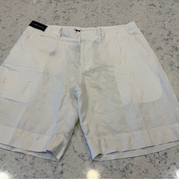 Polo Ralph Lauren Other - Polo by Ralph Lauren Men's White Flat Front Shorts